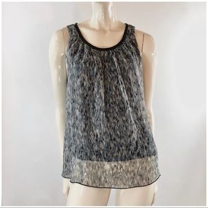 Converse One Star Sleeveless Chiffon Blouse